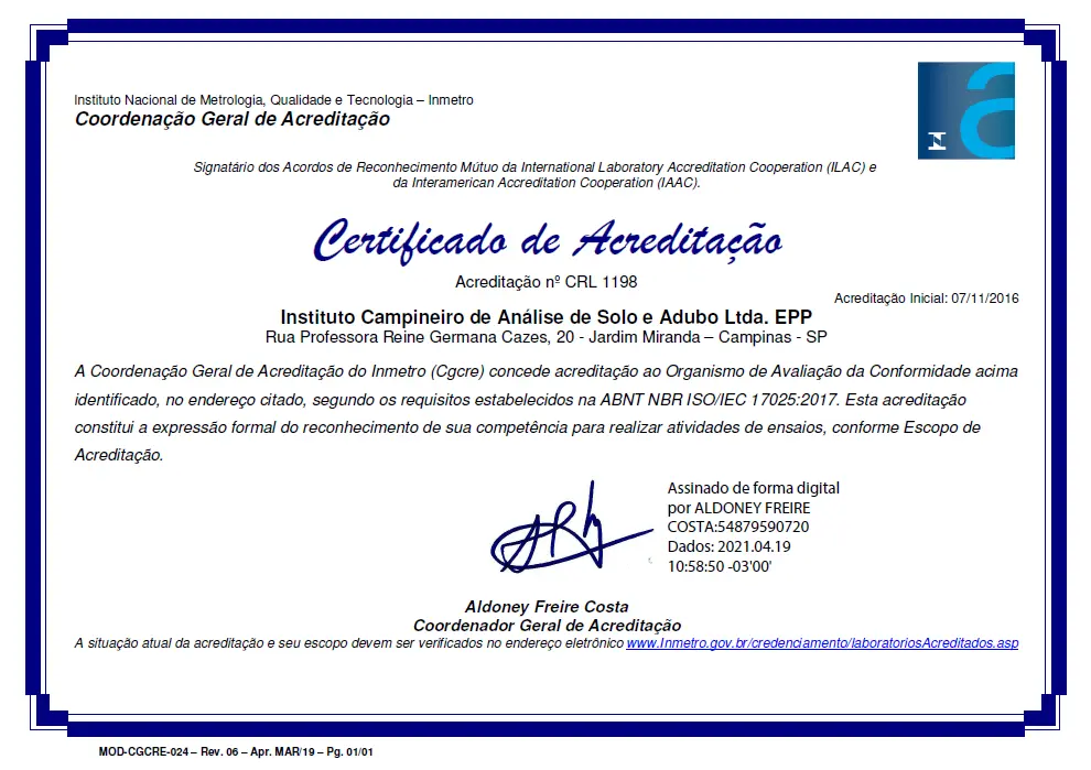 Certificação inmetro